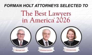 Forman Holt Continues to Lead in Bankruptcy Law with 2026 Best Lawyers Recognition