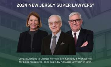 Forman Law Attorneys Honored as 2024 New Jersey Super Lawyers