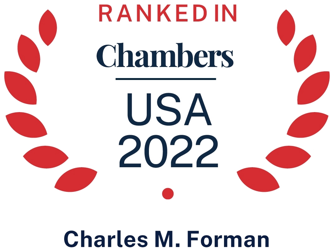 Charles M. Forman Recognized By Chambers and Partners